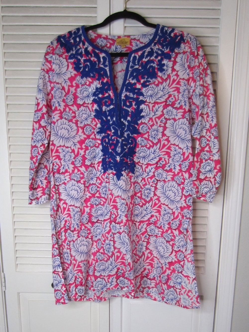 Roberta Roller Rabbit Vintage Kurta Tunic - Size Medium